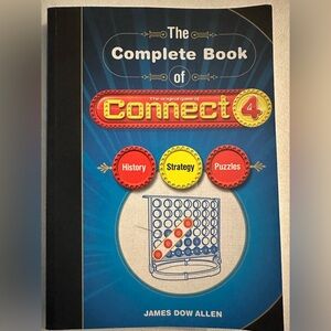 Hard to Find The Complete Book of Connect 4 -excellent condition